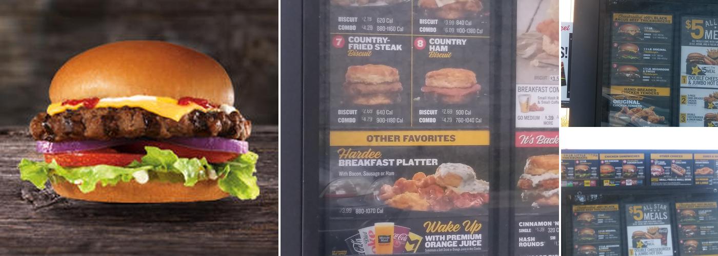 Hardee’s Menu