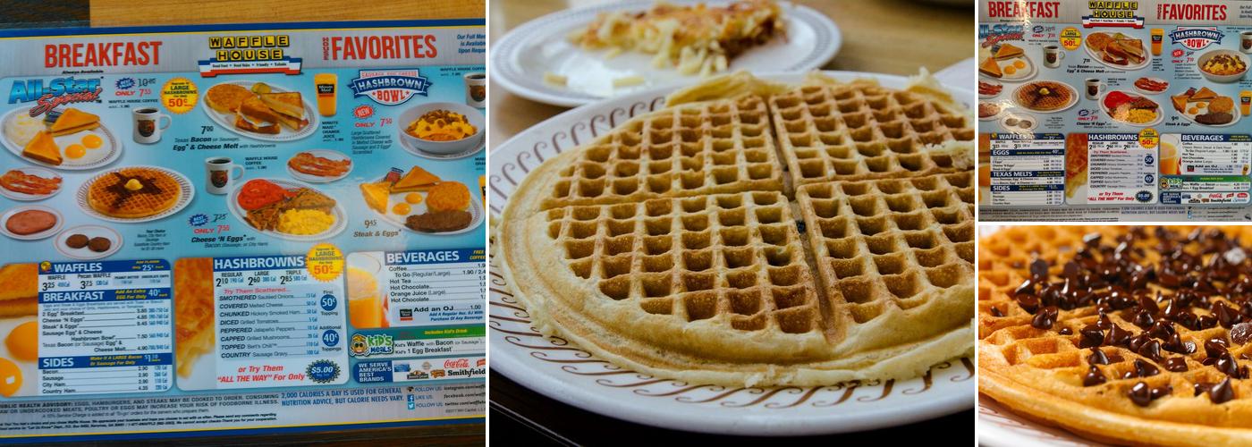 Waffle House Menu