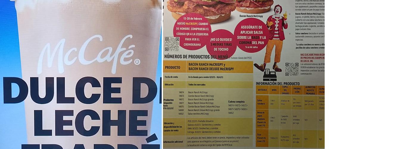 McDonald's Menu
