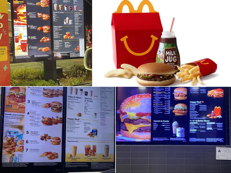 McDonald's Menu
