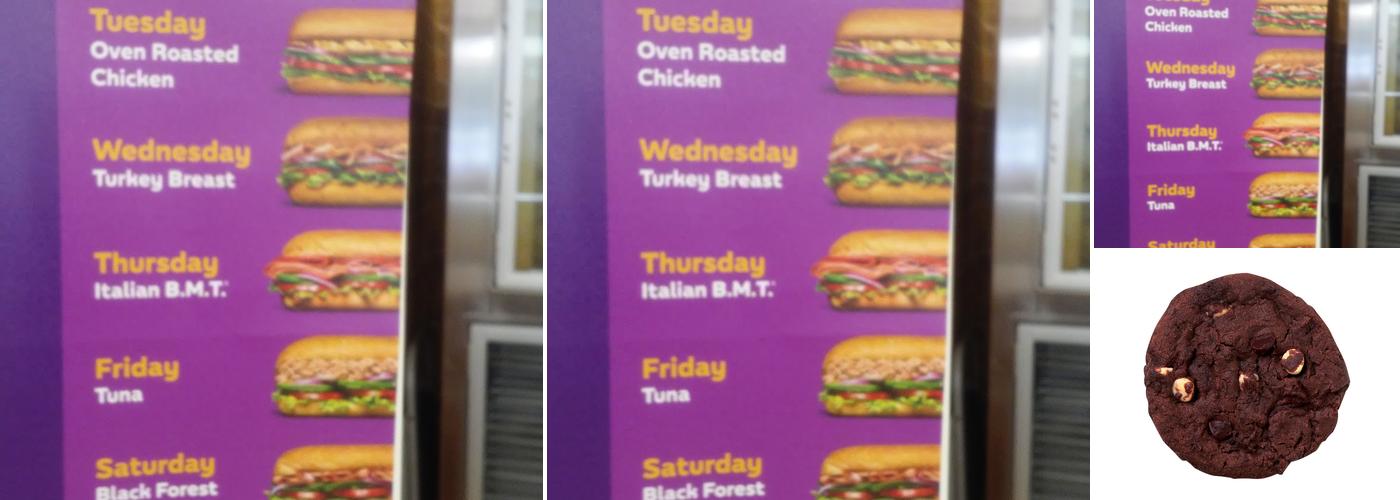 Subway Menu
