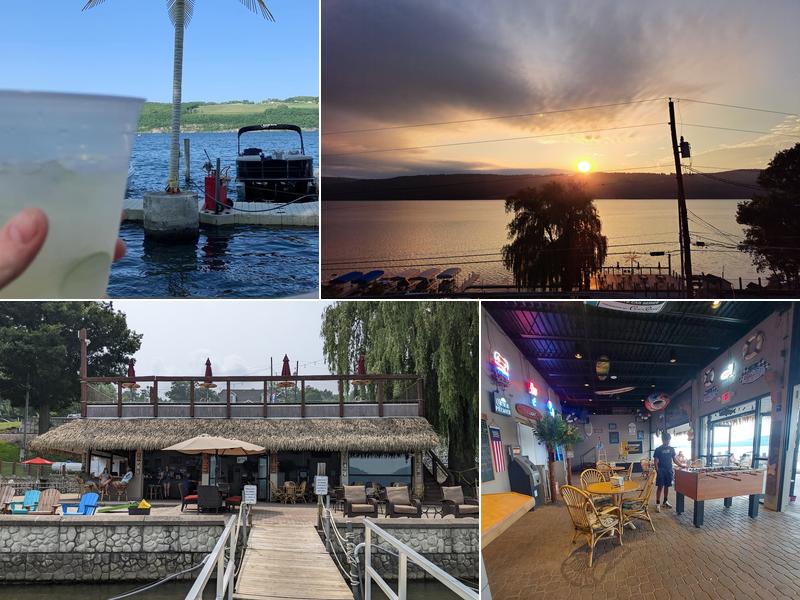 The Tiki Bar on Seneca Lake