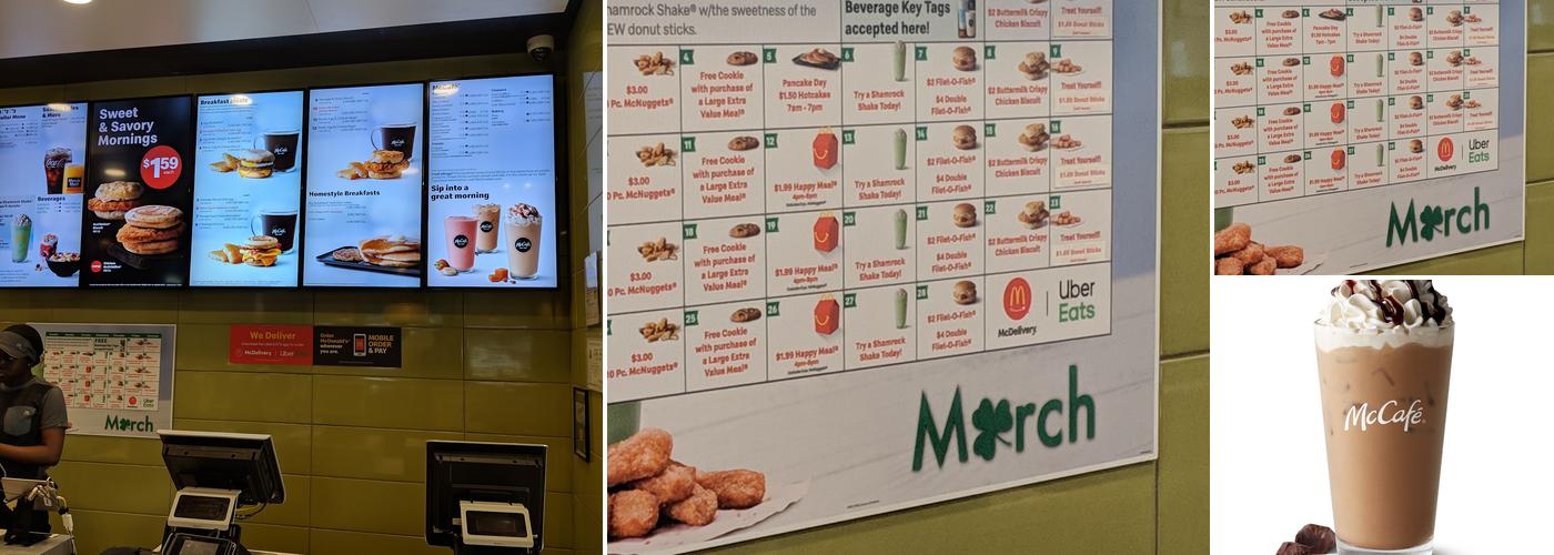 McDonald's Menu
