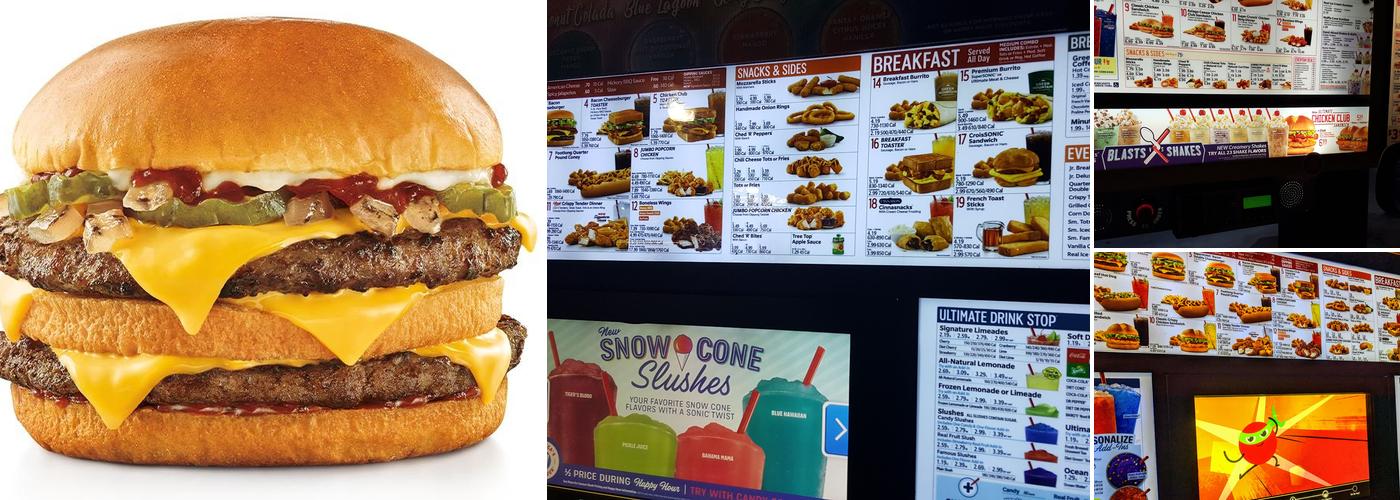 Sonic Drive-In Menu