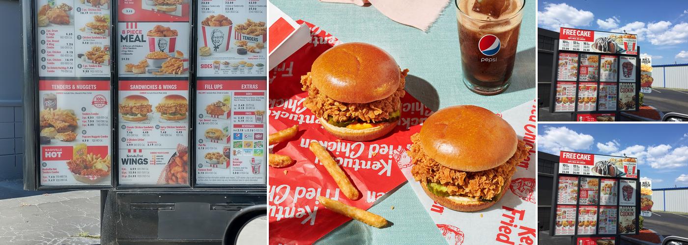 KFC Menu