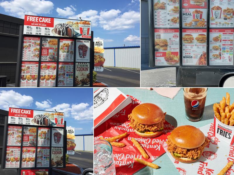 KFC Menu