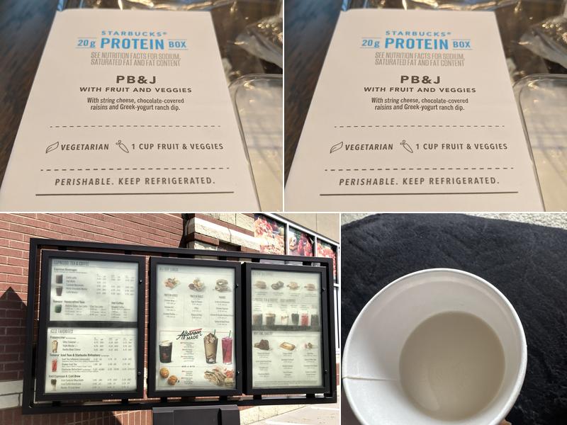 Starbucks Menu