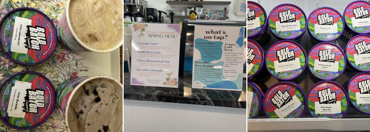 Bold Batch Creamery (Production Only Location) Menu