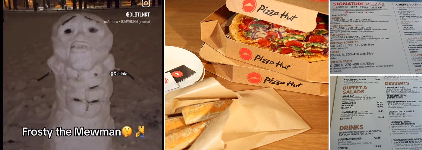 Pizza Hut Menu