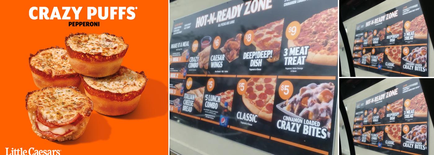 Little Caesars Pizza Menu
