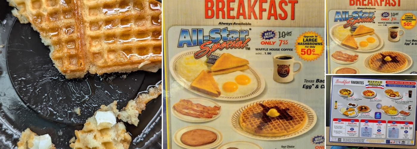 Waffle House Menu