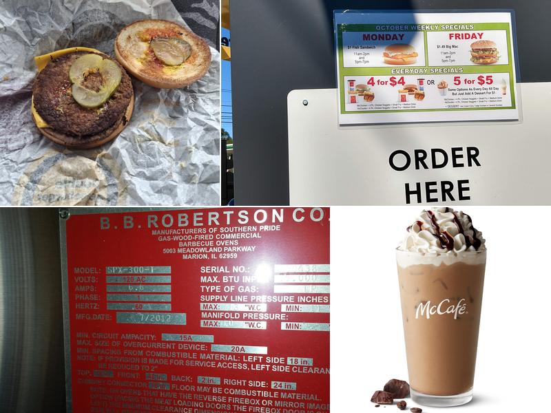 McDonald's Menu