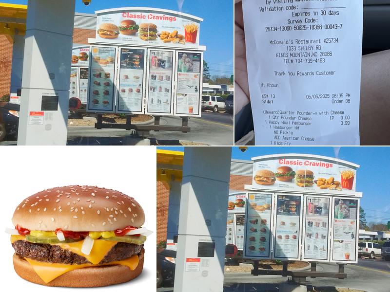 McDonald's Menu