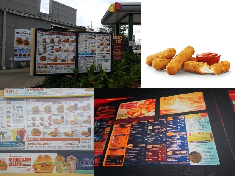 Sonic Drive-In Menu