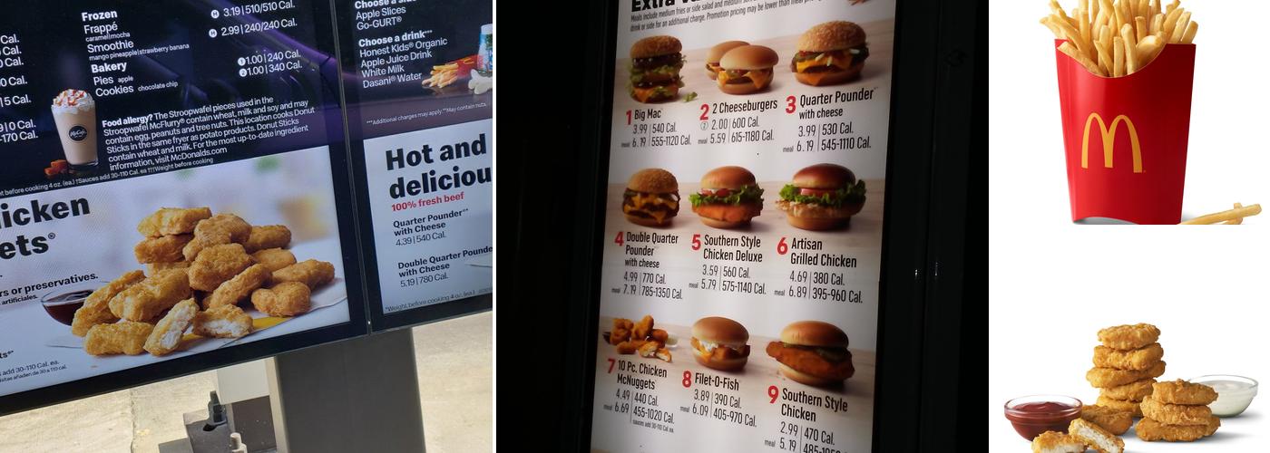 McDonald's Menu