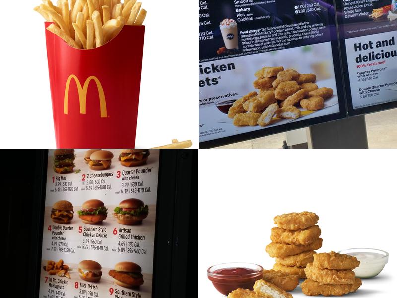 McDonald's Menu