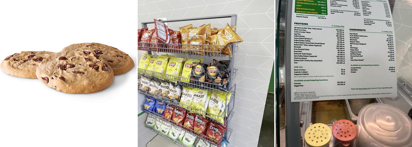 Subway Menu