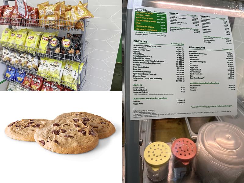 Subway Menu
