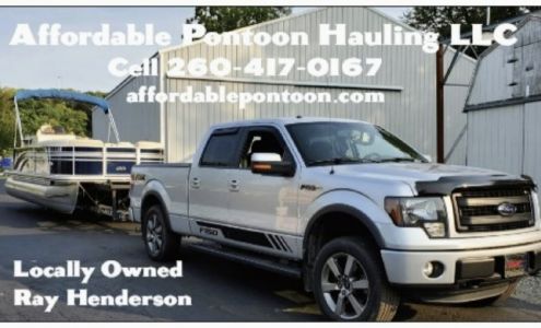 Affordable Pontoon Hauling LLC Pleasant Lake