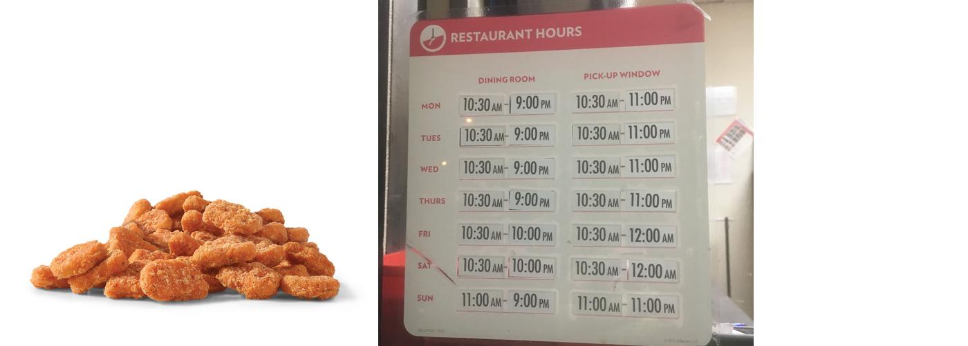 Wendy's Menu