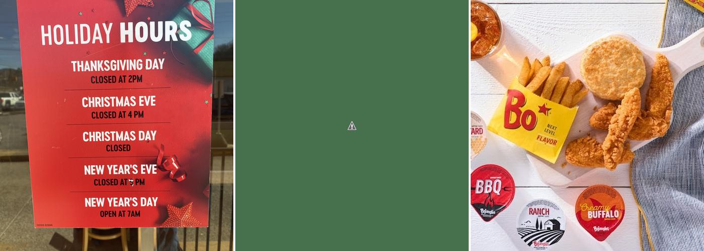 Bojangles Menu