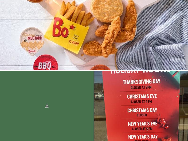 Bojangles Menu