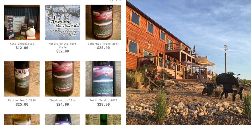 Third Hill Winery Menu