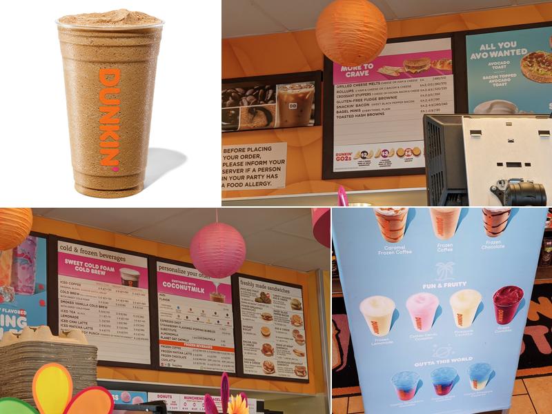 Dunkin' Menu