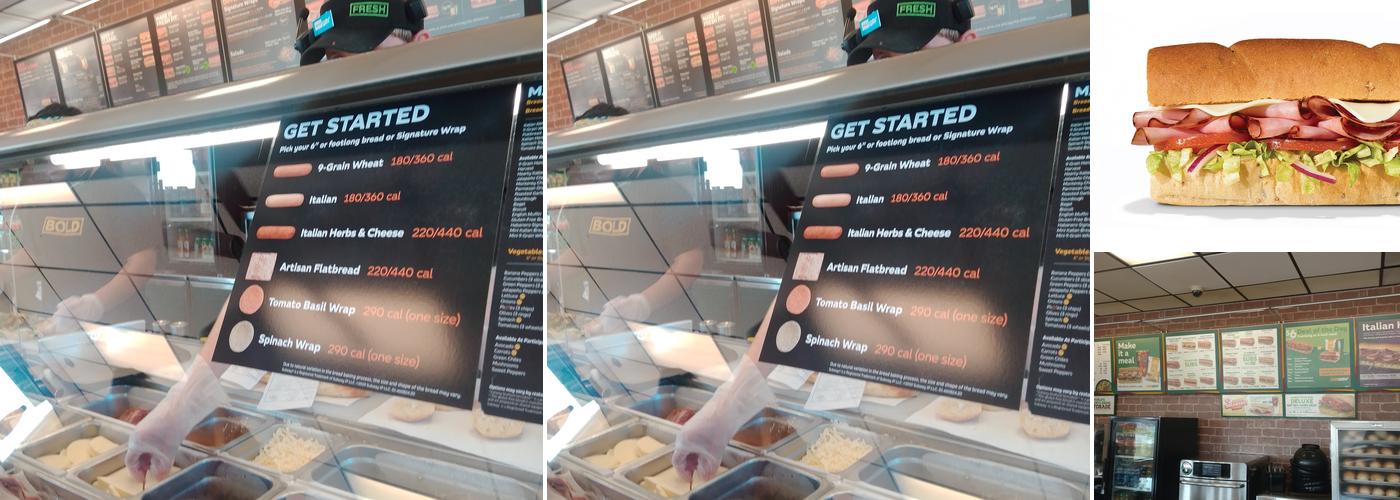 Subway Menu