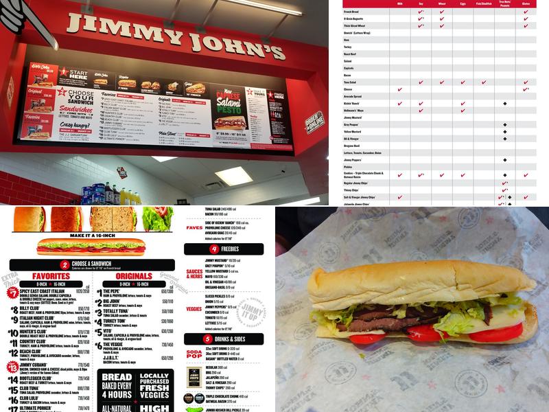 Jimmy John's Menu
