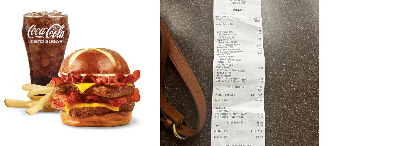 Wendy's Menu