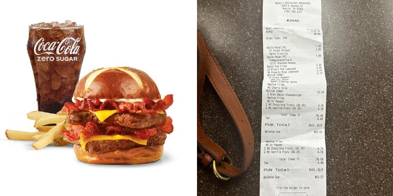 Wendy's Menu