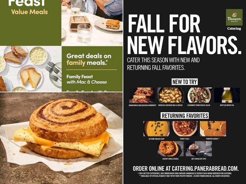 Panera Bread Menu