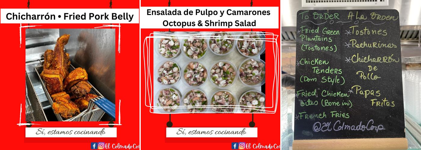 El Colmado Corp Menu