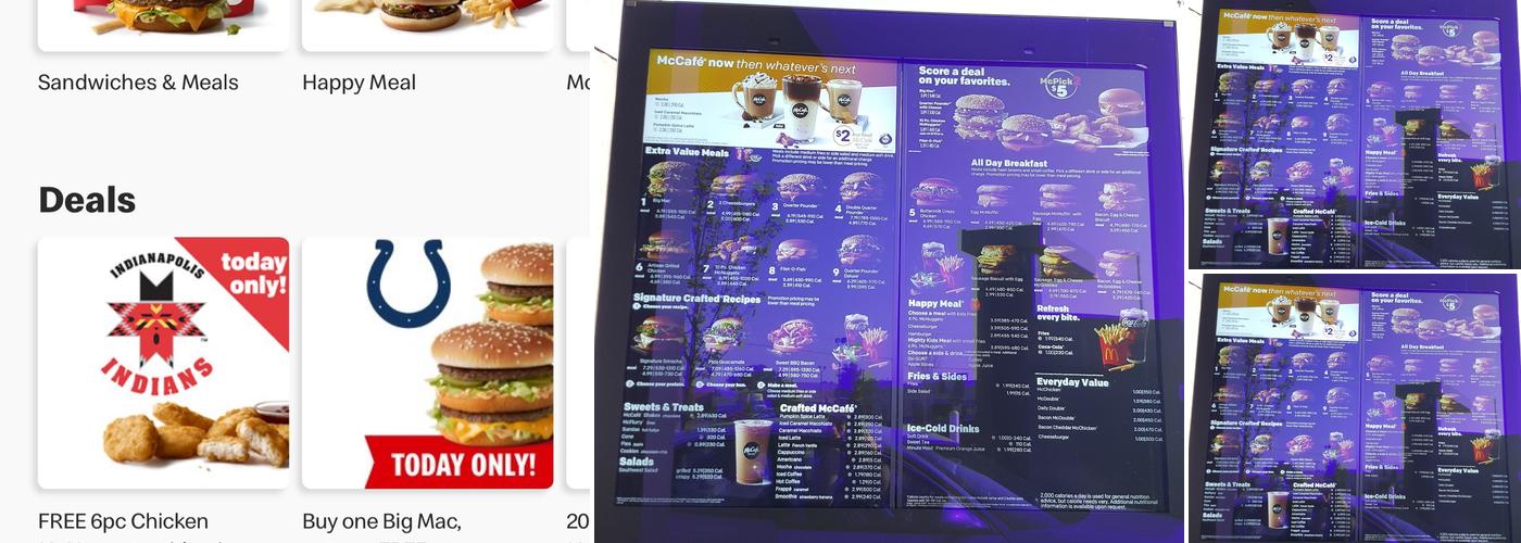 McDonald's Menu