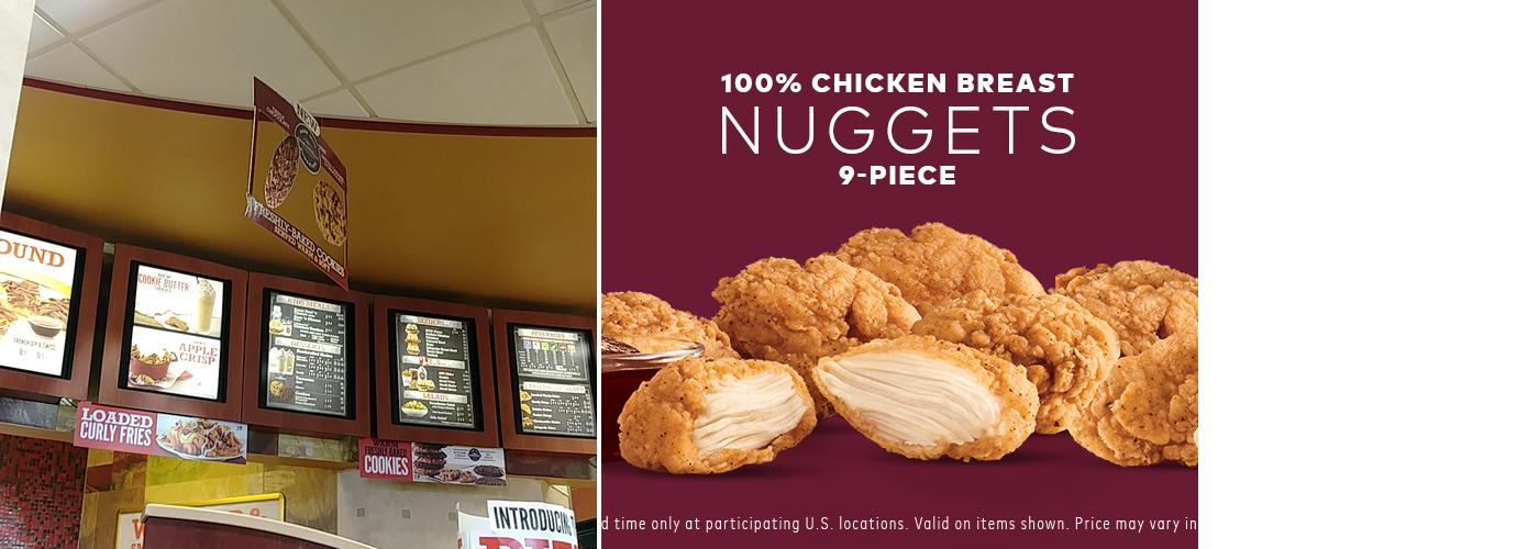 Arby's Menu