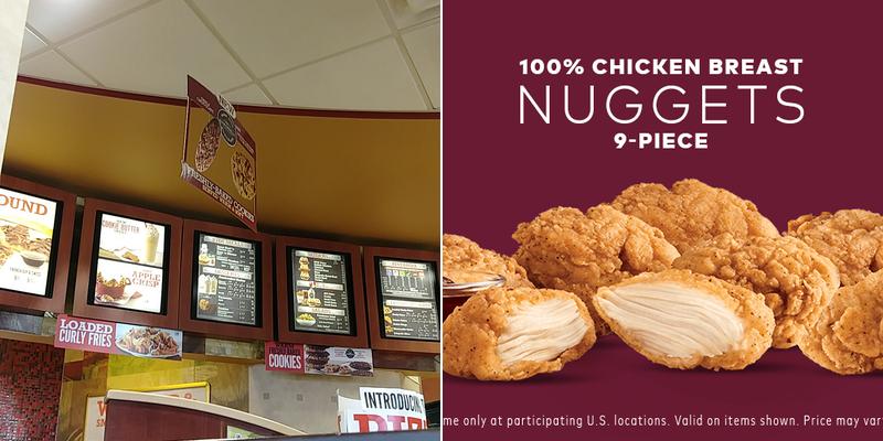 Arby's Menu