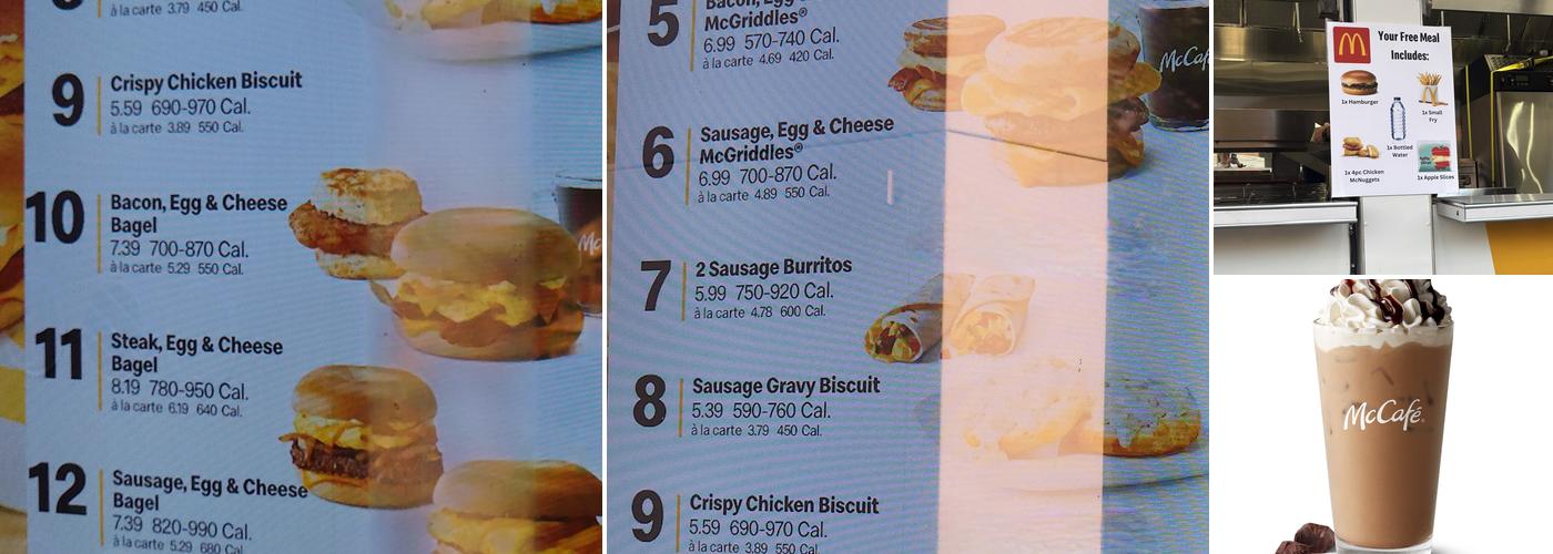McDonald's Menu