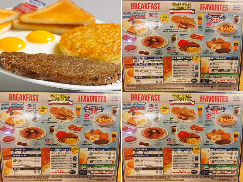 Waffle House Menu