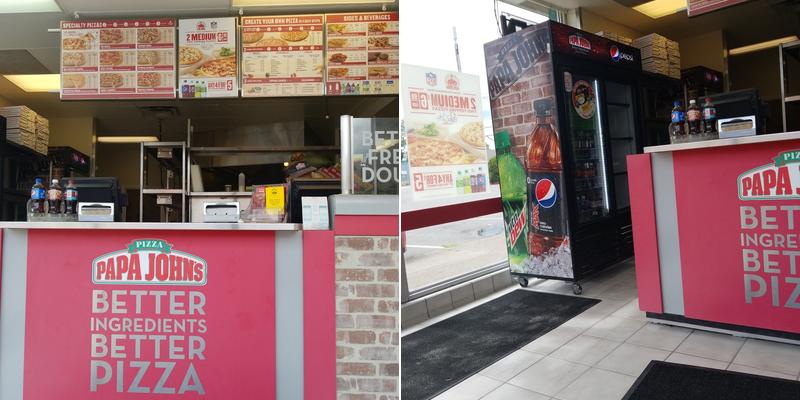 Papa Johns Pizza Menu