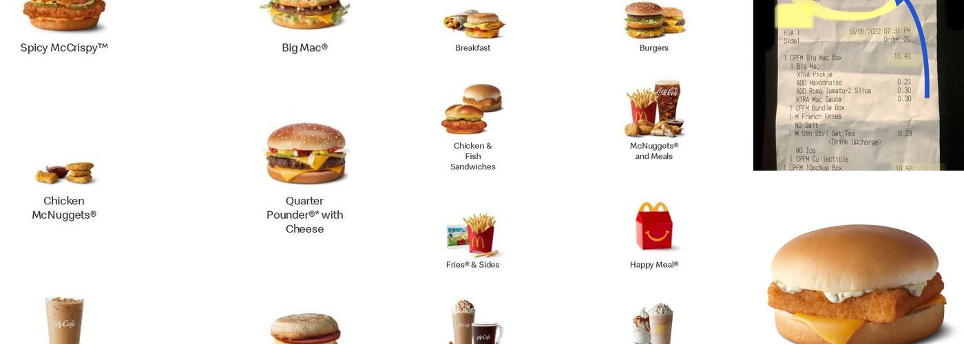 McDonald's Menu