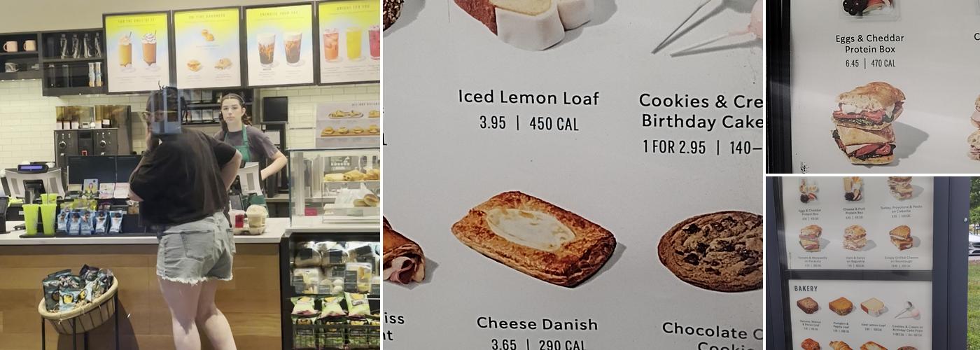 Starbucks Menu