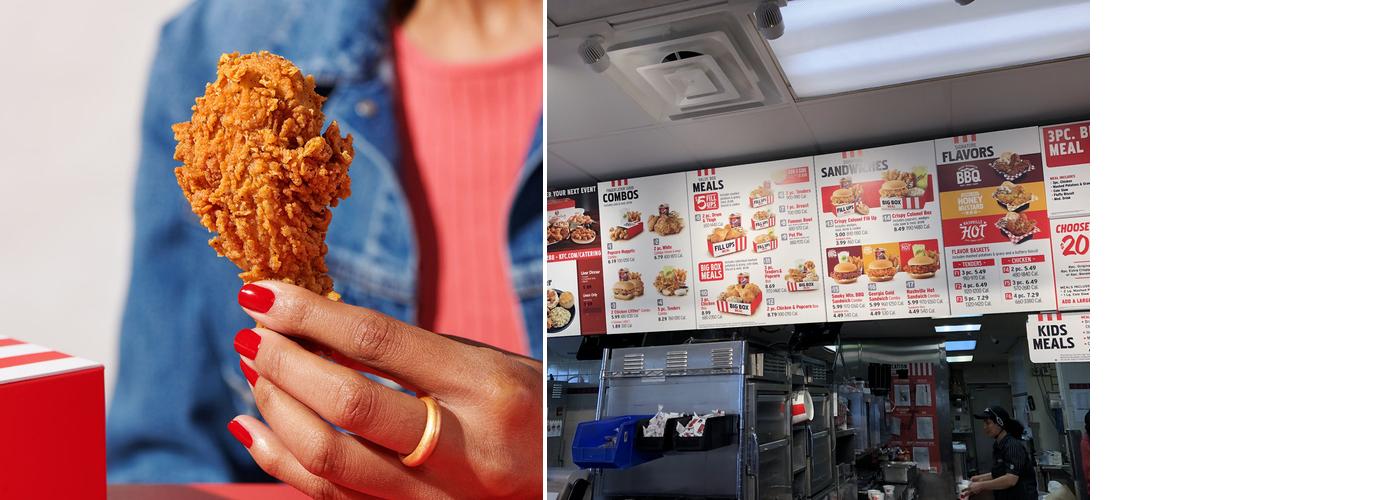 KFC Menu