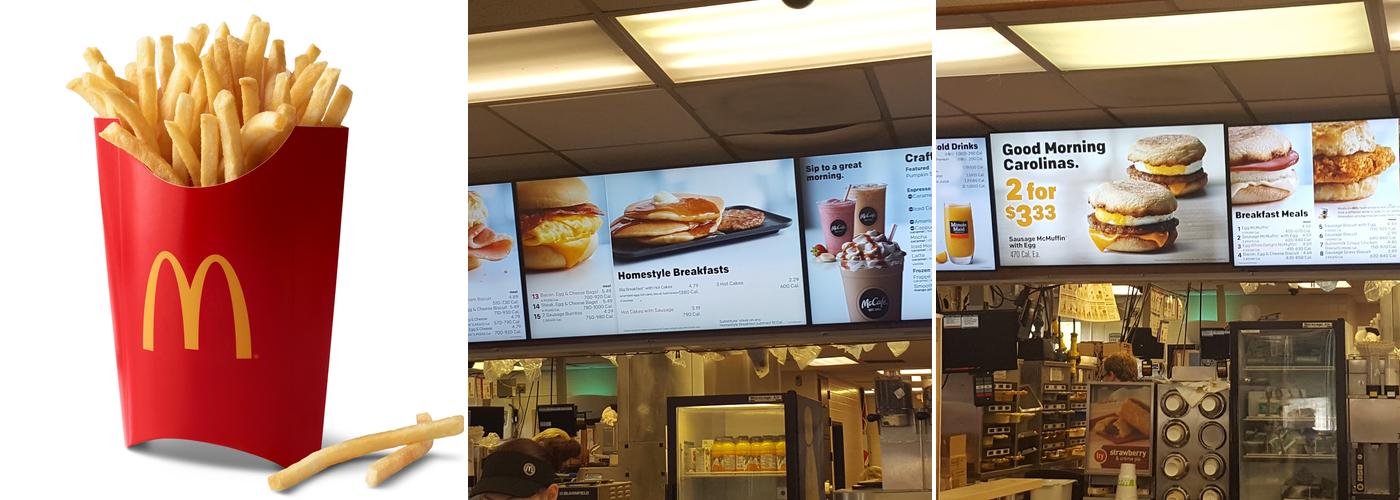McDonald's Menu