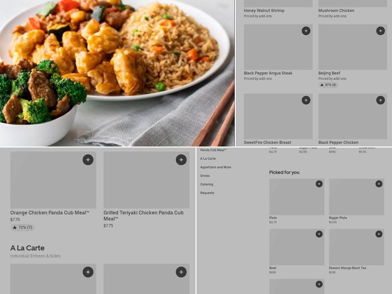 Panda Express Menu
