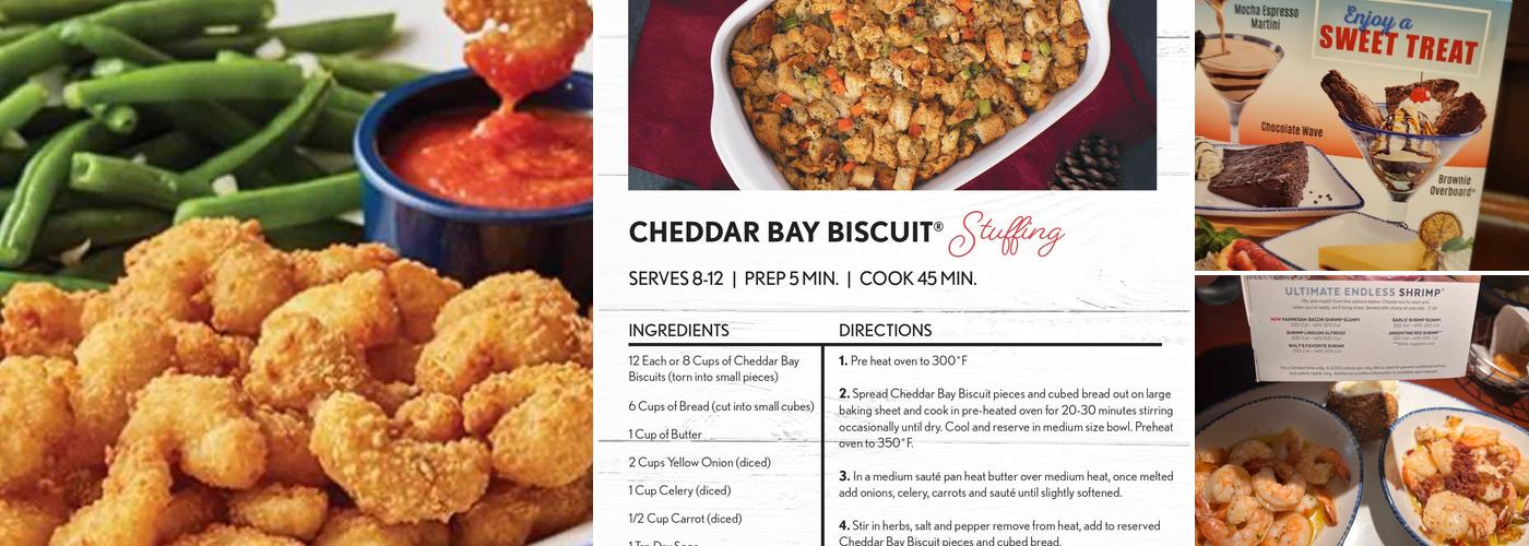 Red Lobster Menu