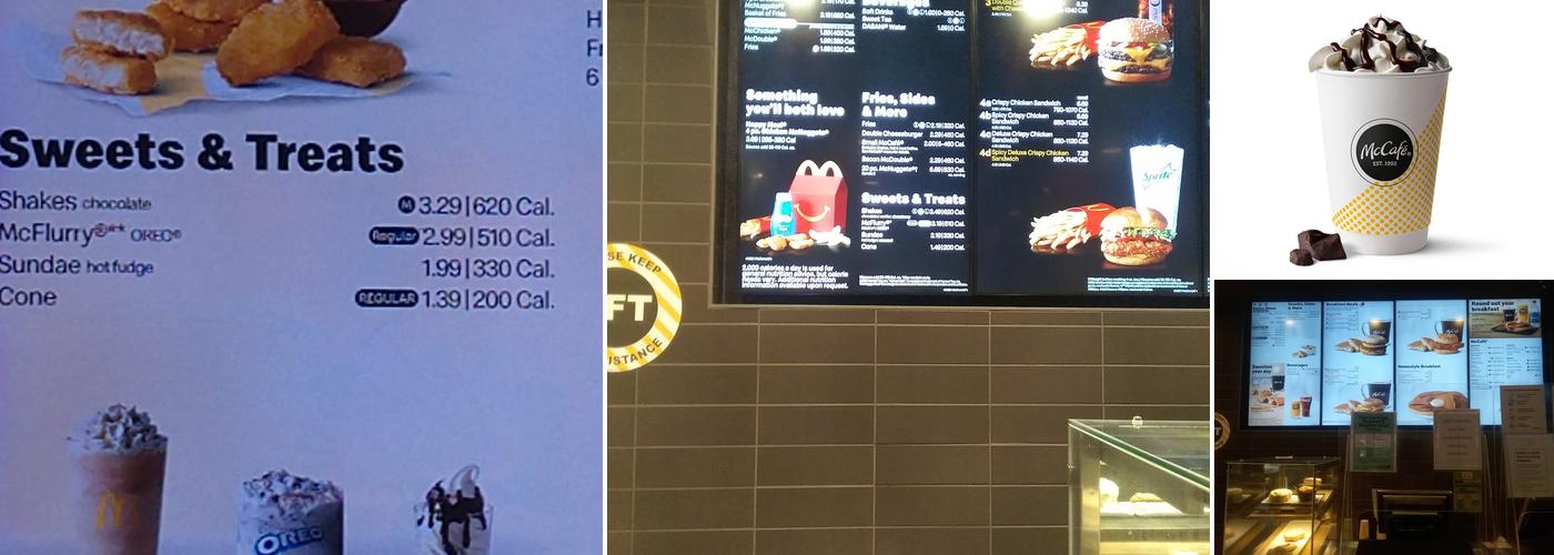 McDonald's Menu