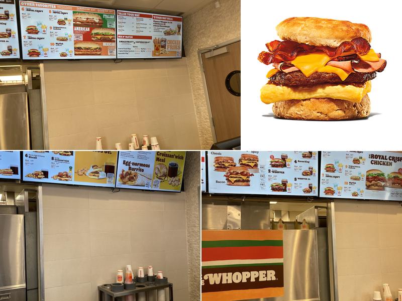 Burger King Menu