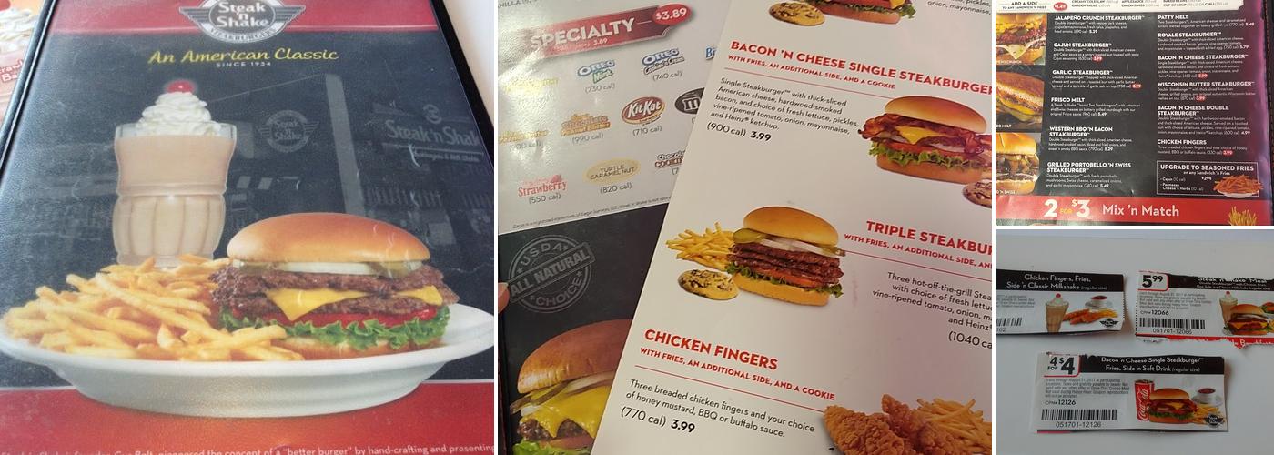 Steak 'n Shake Menu