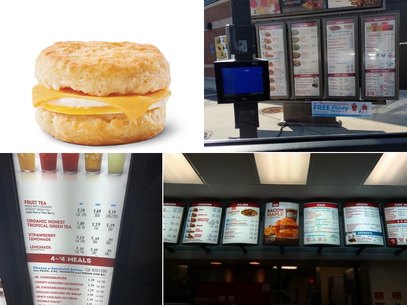 Wendy's Menu